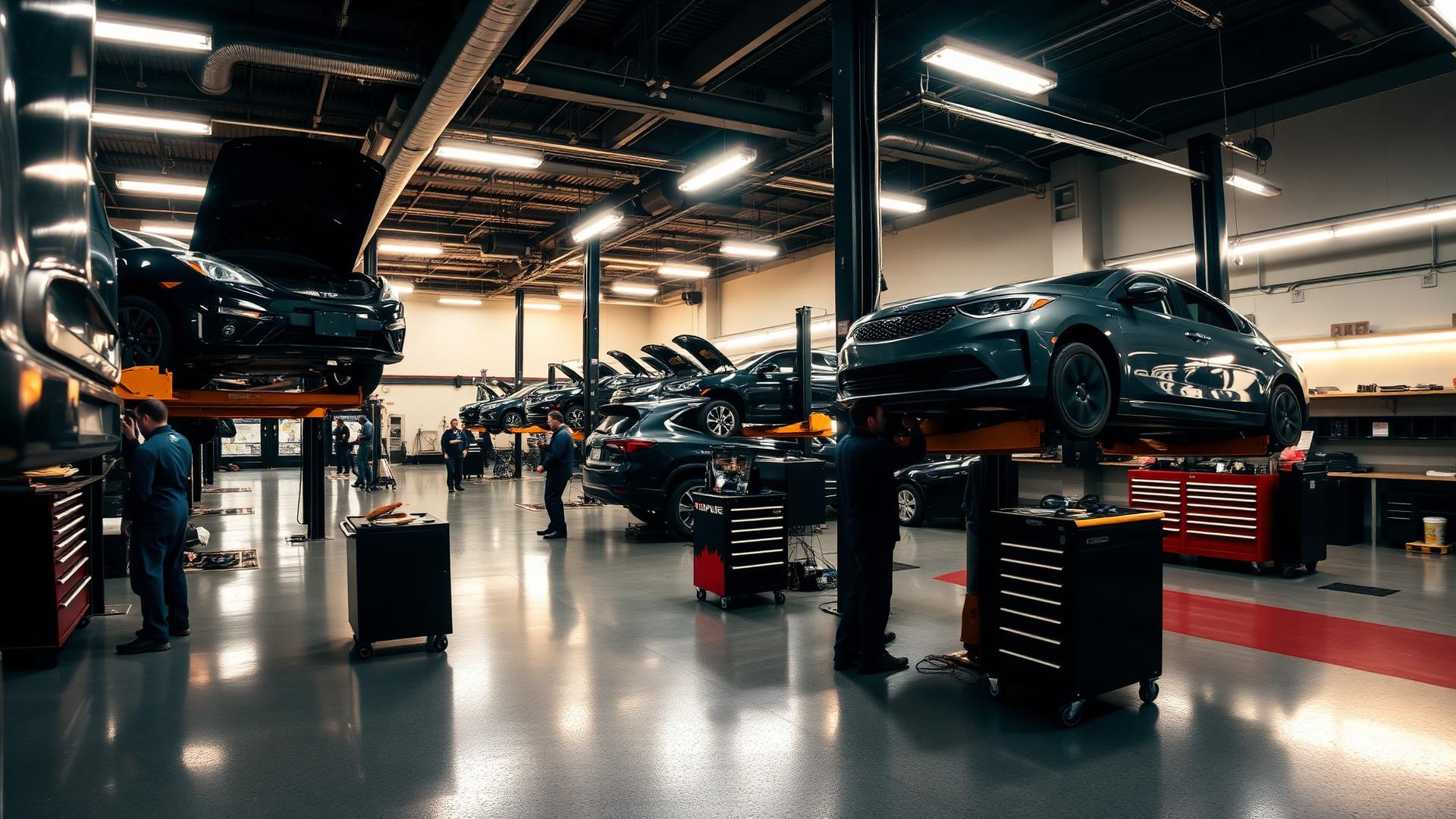 Inside A-1 Auto Service